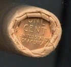 1958 P Lincoln Cent OBW Original Bank Wrap Unc. Roll * No Reserve *