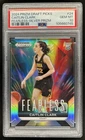 2024 Prizm Draft Picks Collegiate Caitlin Clark Fearless RC Silver #24 PSA 10