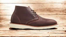 [3141-WIDE] MENS RED WING WORK CHUKKA (WIDE 2E WIDTH)