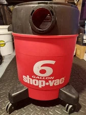6 Gallon Shop Vac Model 4025 - OEM Caster Foot Wheel with Base