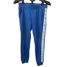 Athletic Works Extra Large 14-16 Blue Girls Sweat Pants