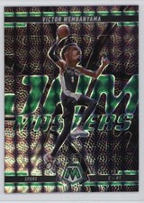 2024-25 Panini Mosaic Jam Masters Green Mosaic Prizm Victor Wembanyama #4 1j2e