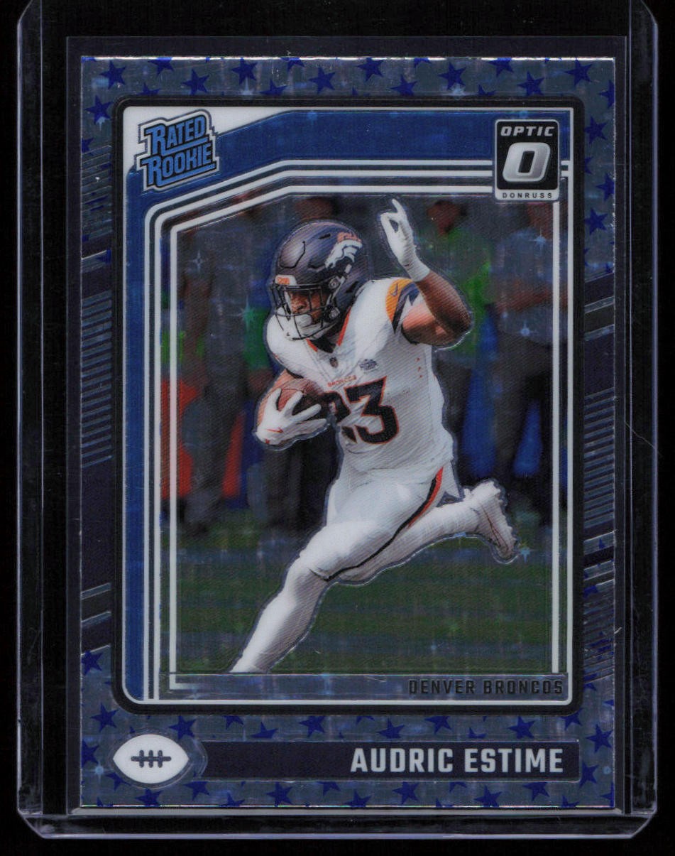 2024 Donruss Optic #206 Audric Estime Stars