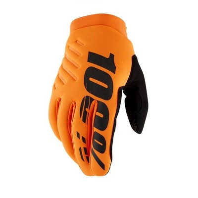 100% BRISKER Cold Weather Motocross & Mountain Bike Gloves - Warm Winter MTB ...