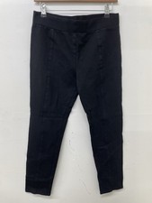 Inc International Concepts Women's Skinny Leg Black Pants Size 10 Front Seam