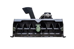 BID for 55" Heavy-duty Snow Blower Skid Steer Loader Attachment