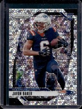 2024 Panini Prizm Javon Baker RC No Huddle Rookie #344 Patriots