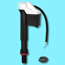 Quiet Toilet Tank Fill Valve Tanks Repair Kit Fill Flush Valve Toilet New