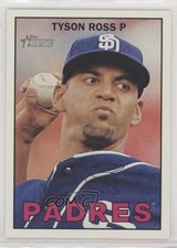 2016 Topps Heritage Gum Damage Back Tyson Ross #448 s5j