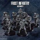 Authority Frost Infantry (10) - SKULLFORGE | Legion compatible - 3D printed