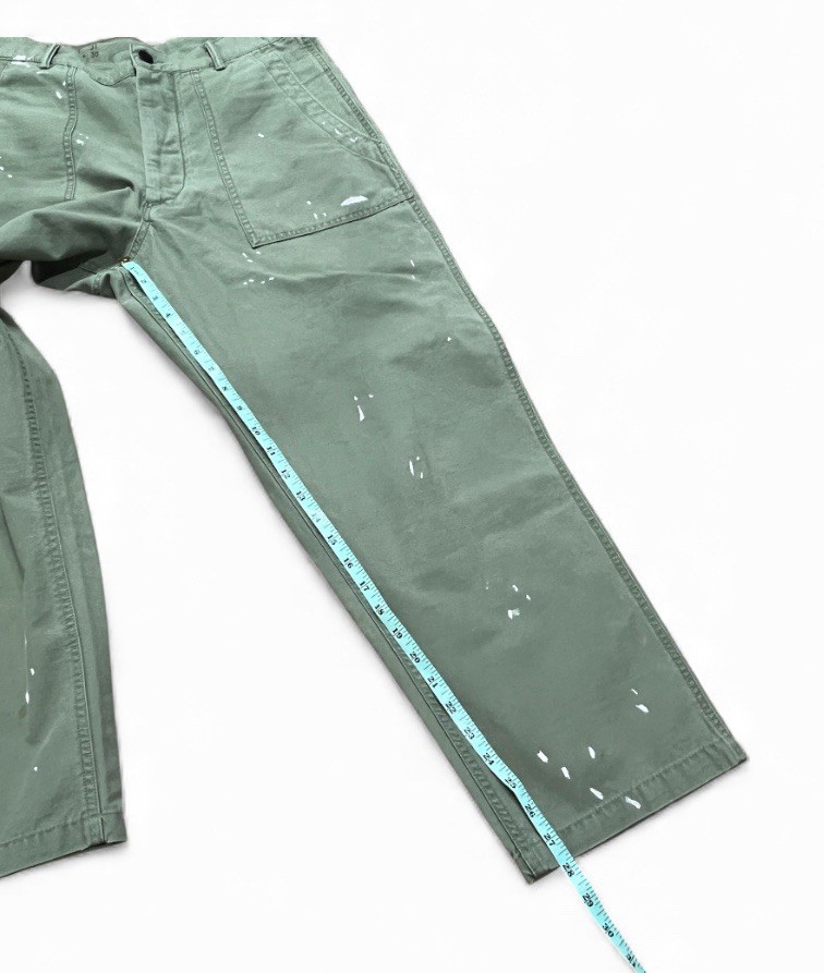 Polo Ralph Lauren Fatigue Utility Pants, Boro Repair Military, RRL