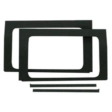 DEI for Wrangler JL 4-Door - Black Original Finish Rear Side Window Only