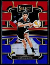 2024 Panini Select WNBA #40 Sydney Colson Prizms Red Red and Blue #/399