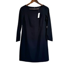 Banana Republic Ponte Dress 2 Tailored Old Money Quiet Luxury Formal Neutral New