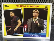 2015 Topps Heritage WWE Then Now Insert William Regal Wrestling Card WCW Steven