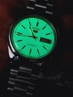 Vintage Seiko 5  Automatic Watch Luminous dial 6309 Day/Date @Japan