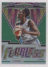 2021 Panini Prizm WNBA Fearless Green Prizm Sylvia Fowles #18 1u6