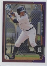 2015 Bowman Chrome Prospects Purple Refractor 211/250 Dixon Machado #BCP5 0f8