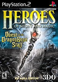 Heroes of Might and Magic: Quest for the Dragon Bone Staff (Sony PlayStation 2, 