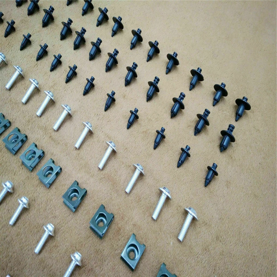 Kit de parafusos de carenagem para 1989-2006 Suzuki Katana GSX 750 F parafusos de corpo clipes - Imagem 2 de 4