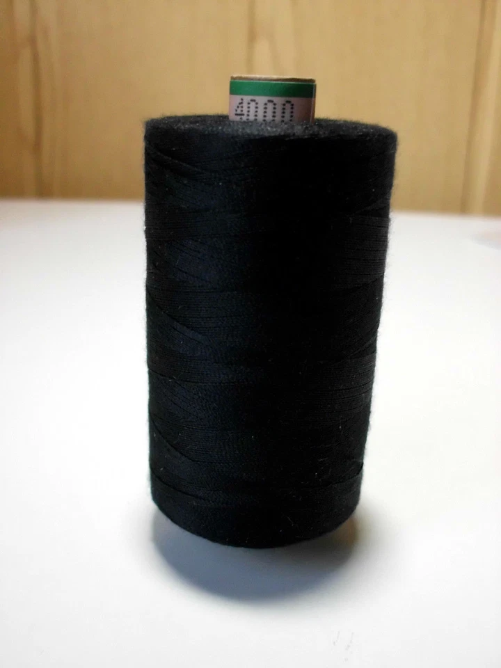 GÜTERMANN 0,006/1m) 1 Rolle 1000 m Nähgarn Stärke: 80 Farbe:Schwarz von Amann/Saba (n97)
