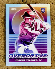 2021 Panini Chronicles Baseball Overdrive Jarred Kelenic RC #7 Seattle Mariners