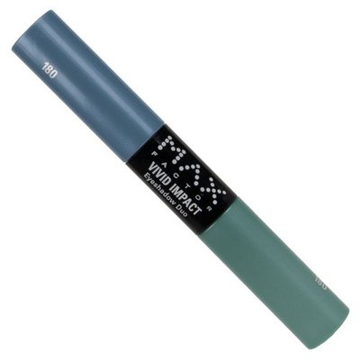 2PK Max Factor Vivid Impact Eyeshadow Duo 180 Emerald Coast