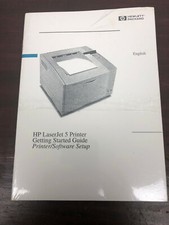 Hewlett Packard Laserjet 5 Printer Getting Started Guide