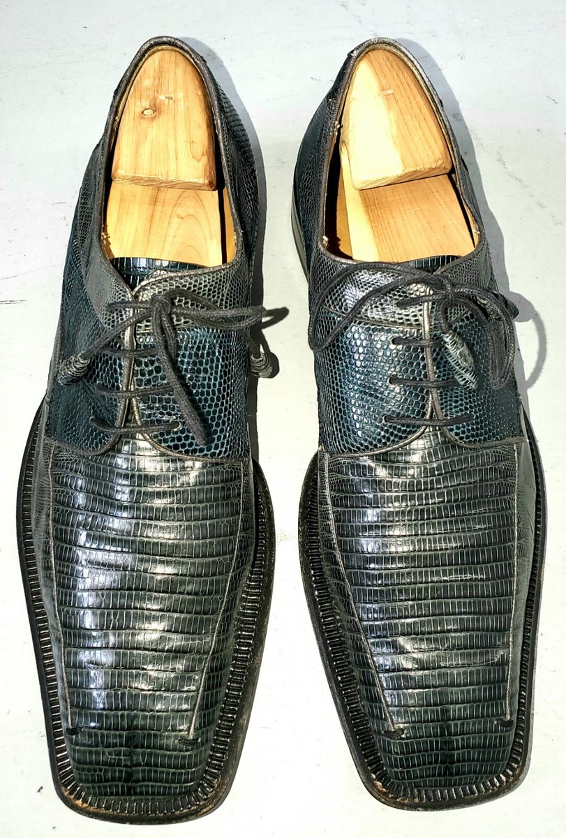 City Slicker Genuine Lizard Oxfords size 8 RARE 32_987a62d2-b3f1-450c-b627-  main image 2