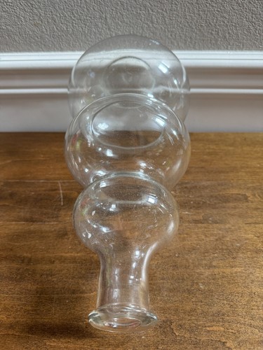 VINTAGE APOTHECARY SHOW GLOBE PHARMACY OWENS ILLINOIS GLASS 20" TALL - Picture 10 of 14