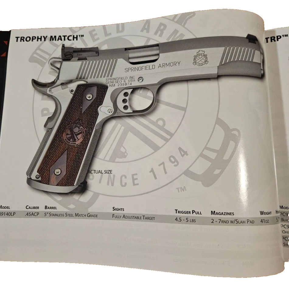 Springfield Armory 2013 Catalog - Image 4 of 4