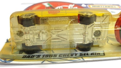 Matchbox Coca-Cola Bears Collectable Cars Dad's 55 Bel Air Son's 98 Camaro IOB - Picture 9 of 21