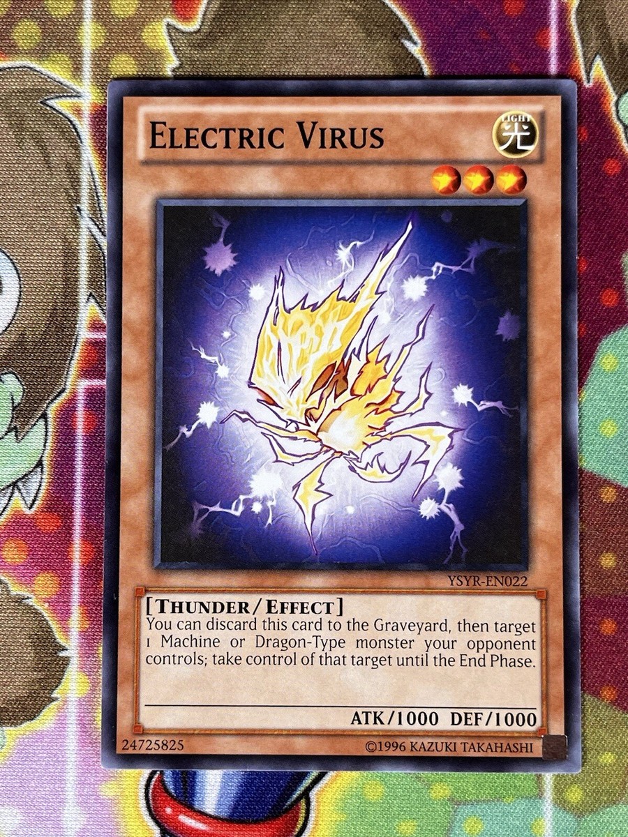 Yugioh Electric Virus YSYR-EN022 Single