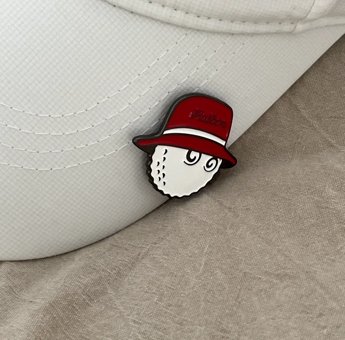 MALBON Golf Marker Bucket Hat Ball Marker with Magnetic Clip
