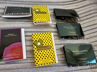 Lots Marc Jacobs Travel Samples LOLA HONEY DECADENCE DAISY New !!
