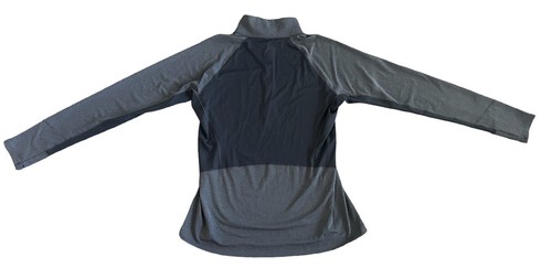 Mountain Hardwear Women 1/2 Zip Gray Long Sleeve Size Large Hiking Outdoor Layer - Picture 9 of 10