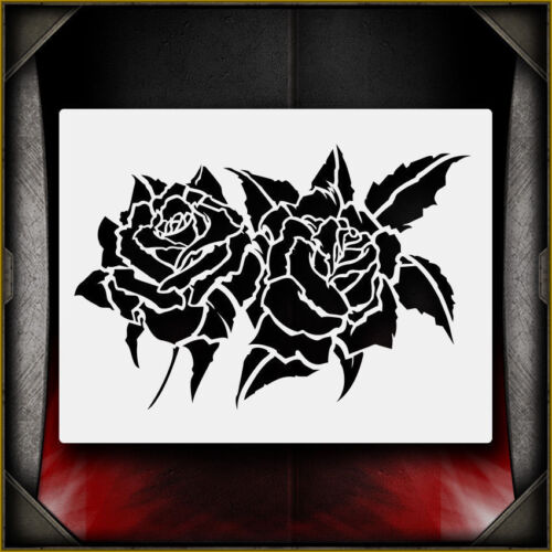Roses -  Airbrush Stencil Template Airsick - Picture 1 of 1