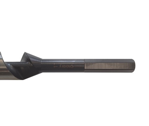 GENUINE OEM Stihl 18" x 1" Wood Boring Drill Bit #4314 682 5004, Fits BT45 - Picture 3 of 4