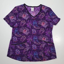 Disney Scrubs Womens Medium Villians Work