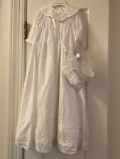 NEW Baby Dress White for Baptism with Hat Size 6 months 128LZ