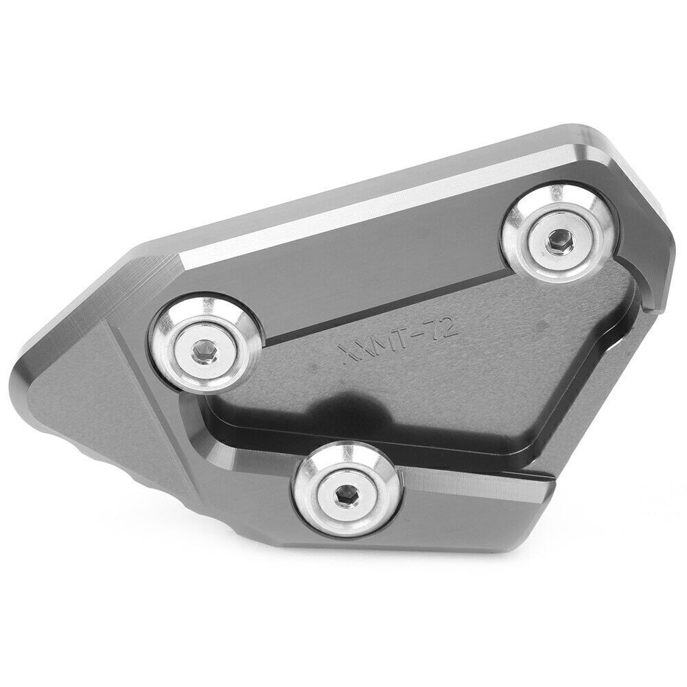 Motor Bike Kickstand Side Stand Plate Pad Base Fit Suzuki GSXR1000