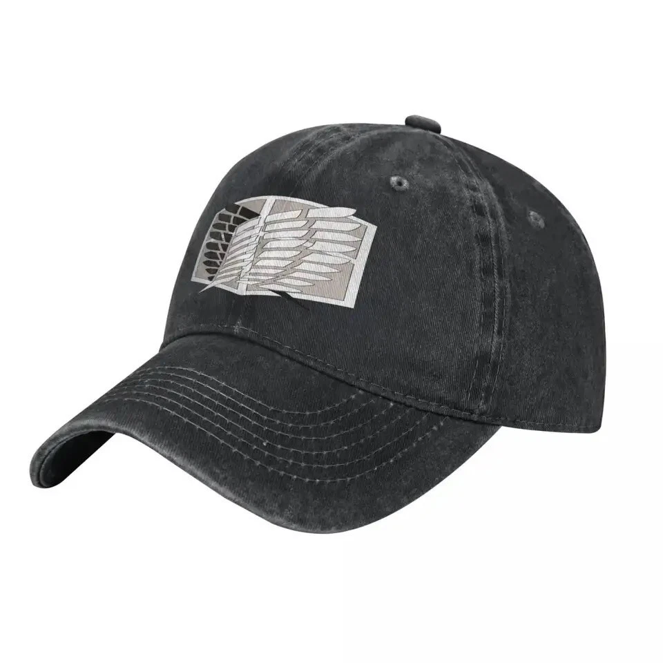 Attack On Titan Killers Baseball Cap Distressed Cotton Anime Sun Hat
