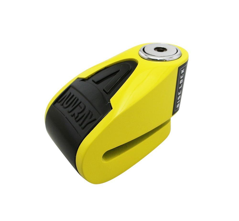 Bloque-disque alarme jaune Auvray B-Lock 06 pour ville et trajets