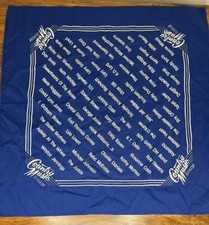 VTG Country Music Television CMT Blue Bandana Cash,Strait,Reba As Is Read Desc