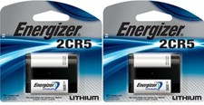 2 Energizer 2CR5 Photo Lithium Battery 6.0 Volts CAMERA DL245 KL2CR5 EXP 2028