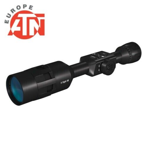ATN X-Sight 4K PRO 5-20x Day/Night Smart Hunting Scope, Black + IR TORCH
