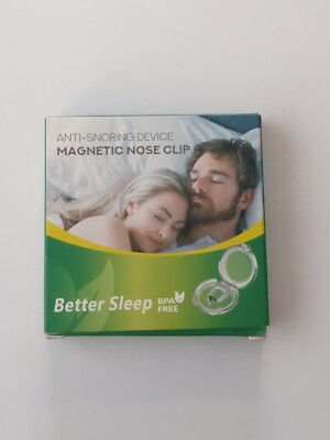 4 pcs Anti Snore Nose snoring magnetic clips Sleeping Apnea Aid Device Stopper