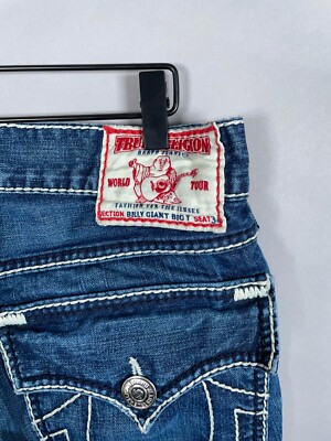 TRUE RELIGION BILLY GIANT BIGT ブーツカット 31 BILLY BIG T BOOTCUT JEAN - GREENWICH AVE DARK WASH | True