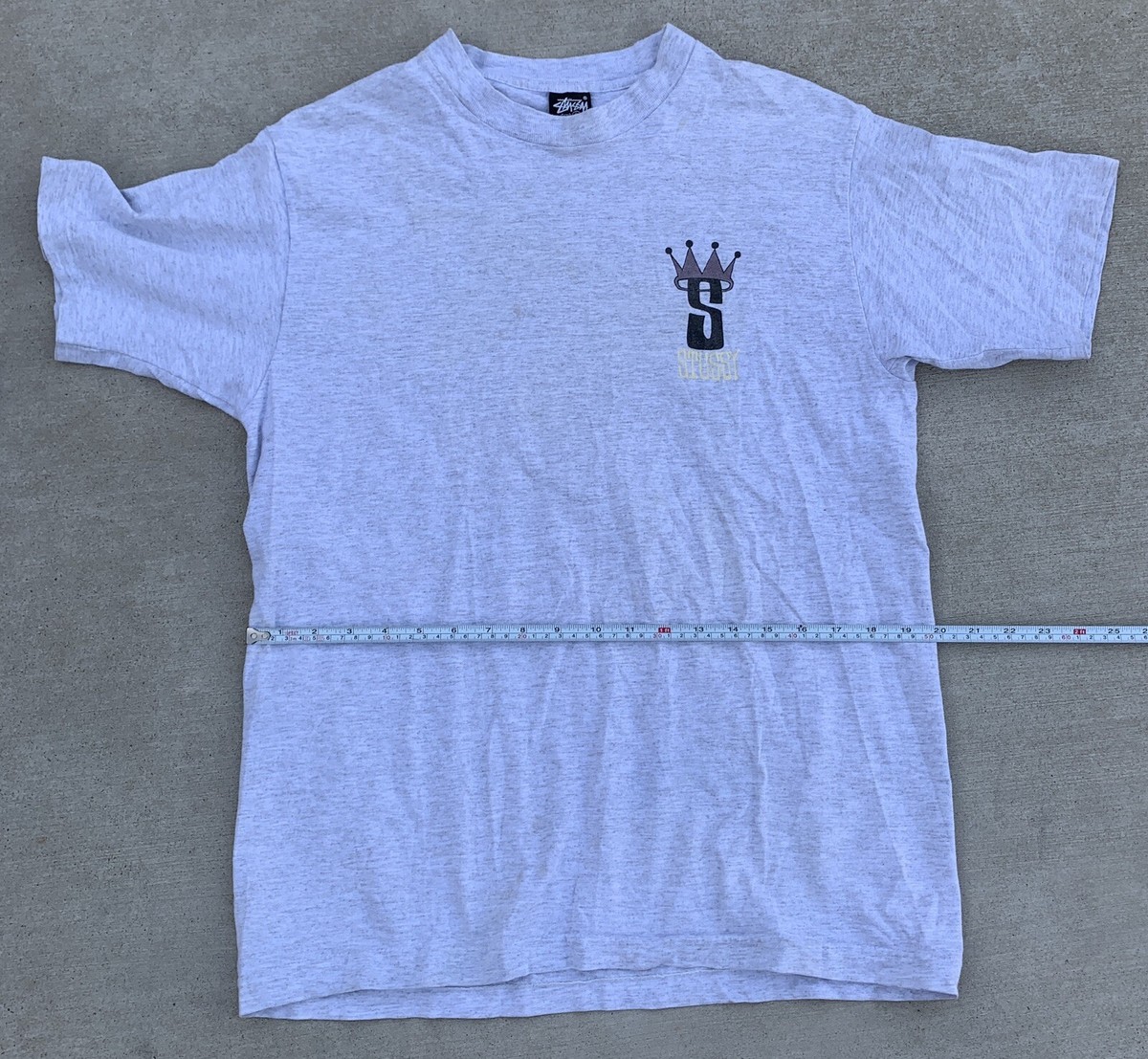 Vintage Stussy T Shirt Graphic Crown Logo Spell Out Surf Vintage Stussy T Shirt Graphic Crown Logo Spell Out Surf