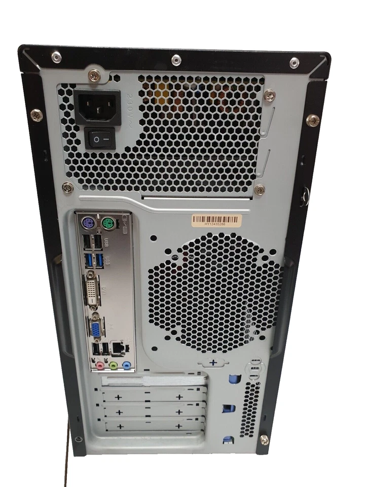 MSI B75MA Office PC Computer i3 3,30GHz 8GB 128GB SSD 500GB HDD DVD Windows 10 - Bild 2 von 4